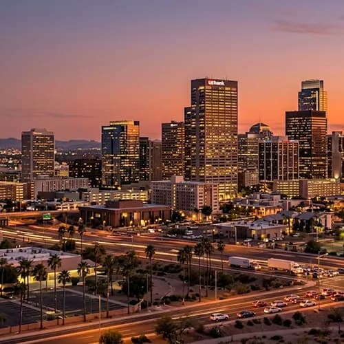 Overview of Phoenix, Arizona
